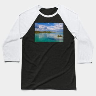 Lake Bacalar Baseball T-Shirt